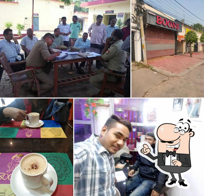 The interior of Boons Restaurant