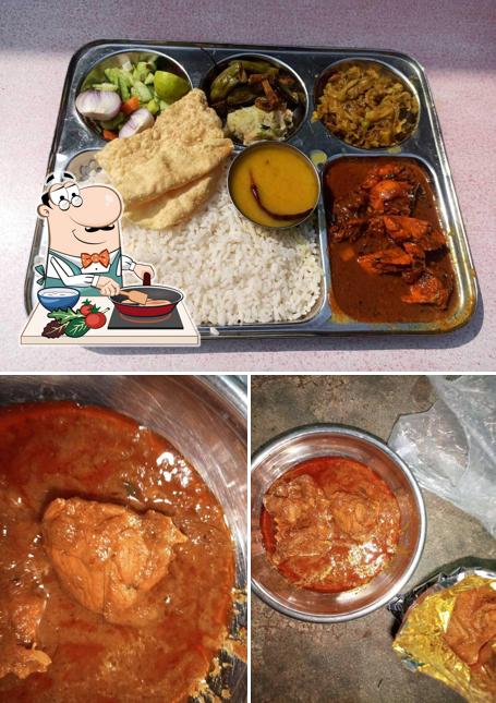 Chicken curry at Hotel Welcome