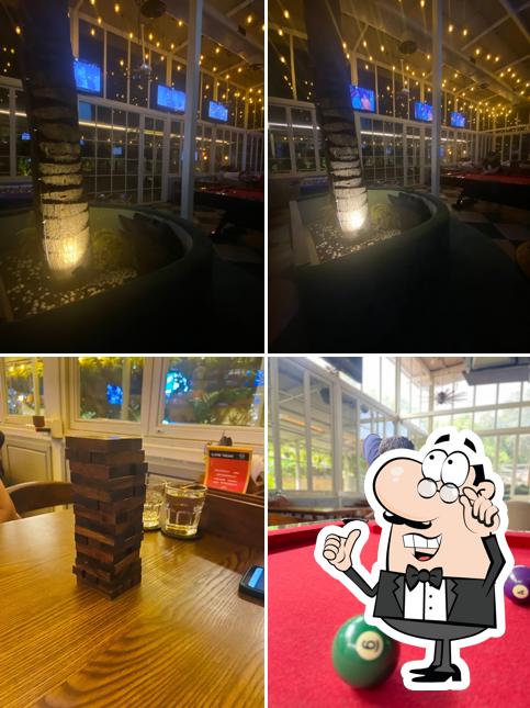 The interior of Underdoggs Goa