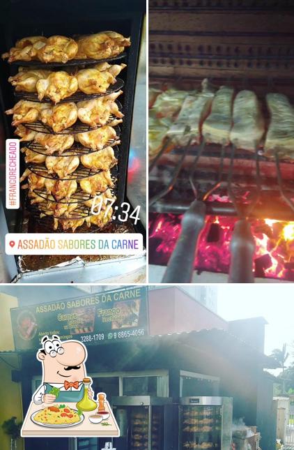 Comida em Assadão Sabores Da Carne