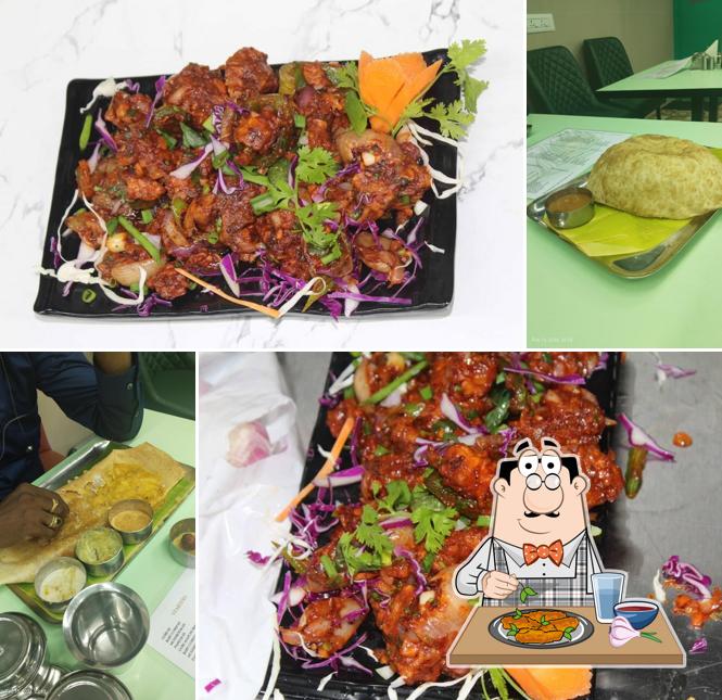 Chicken wings at Madhura bhavan