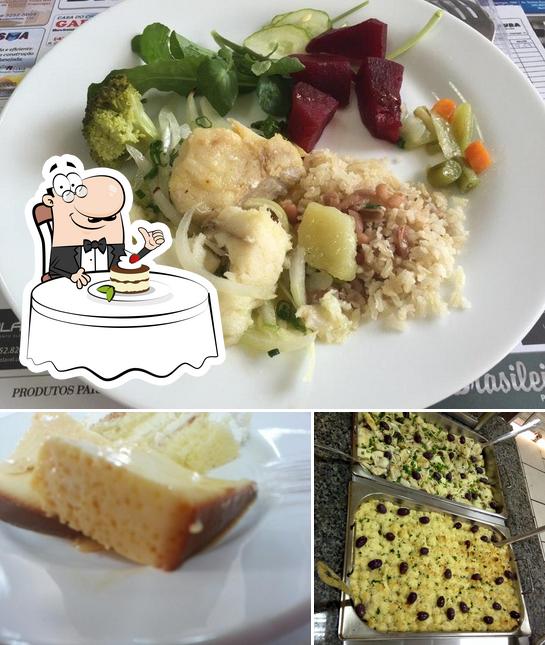 Peça uma das sobremesas