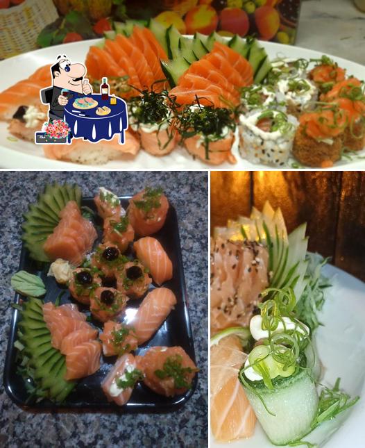 Sashimi em Shouri Itiban Sushi e Bar