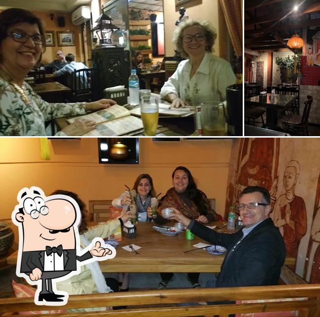 Veja imagens do interior do Restaurante Bangkok Garden