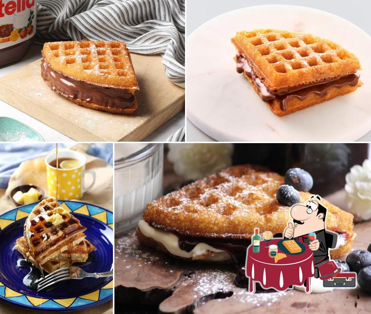 Waffles at The Belgian Waffle Co