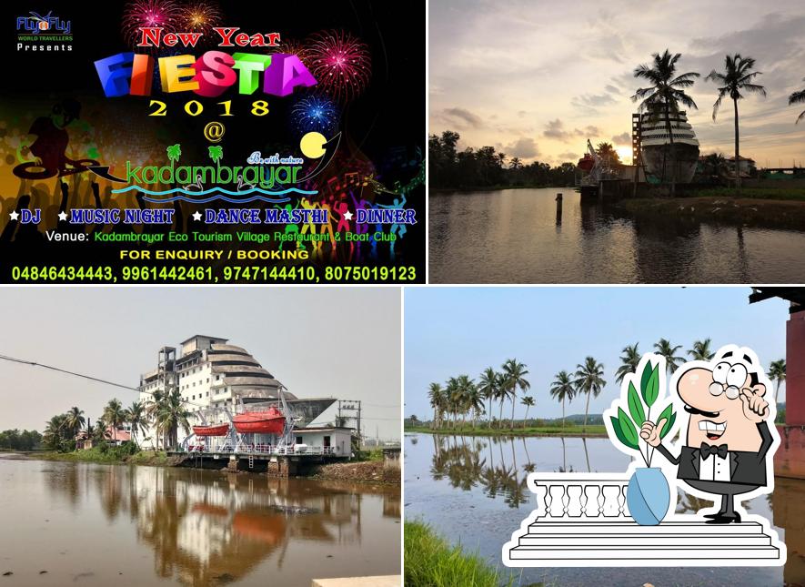 You can get some fresh air outside Kadambrayar Eco Tourism Village Restuarant And Boat Club