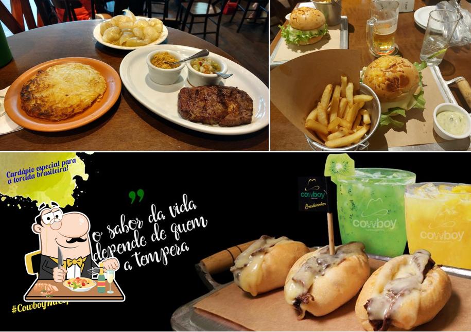 Comida em Cowboy Riomar