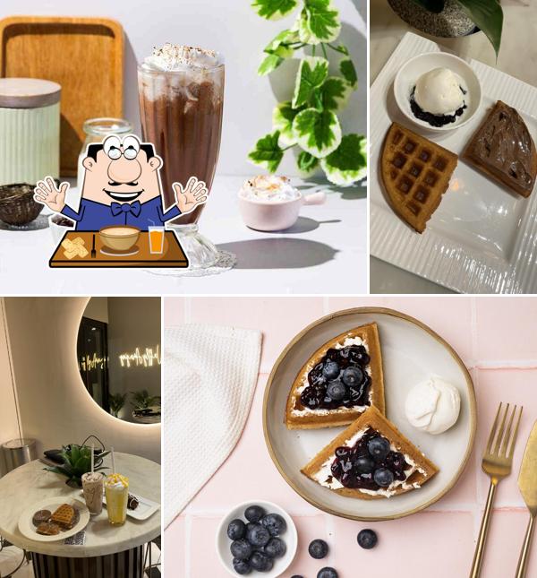 Chocolate mousse at L' Waffle Dé Paris