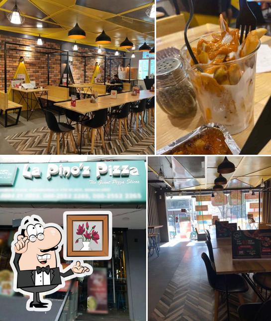 The interior of La Pino'z Pizza - Kormangala
