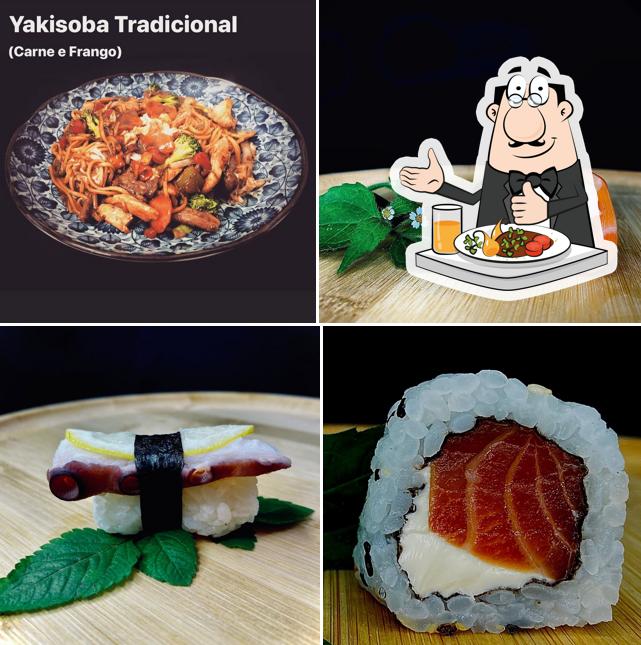 Comida em Oriental Temakeria