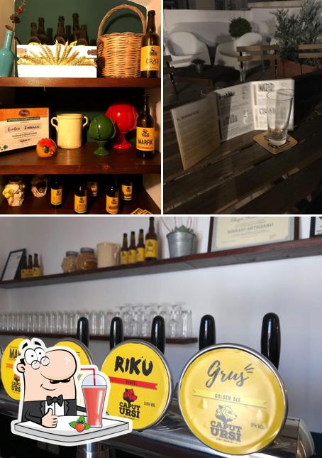 Goditi qualcosa da bere a Birrificio Caput Ursi e tap room