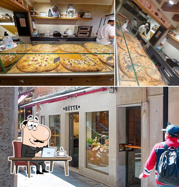 Dai un'occhiata agli interni di HUTTE