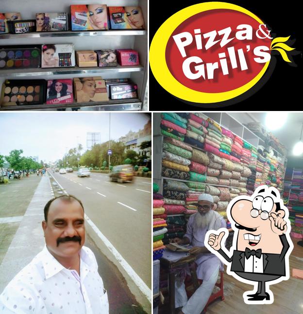 The interior of Pizza & Grills