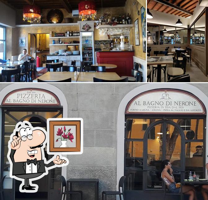 Dai un'occhiata agli interni di Al Bagno di Nerone