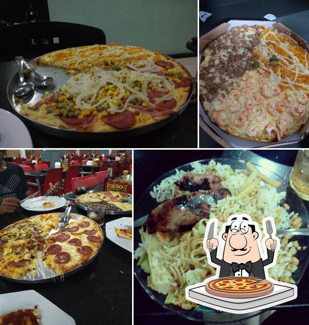 No Churrascaria e Pizzaria Dom Pedro I, você pode conseguir pizza