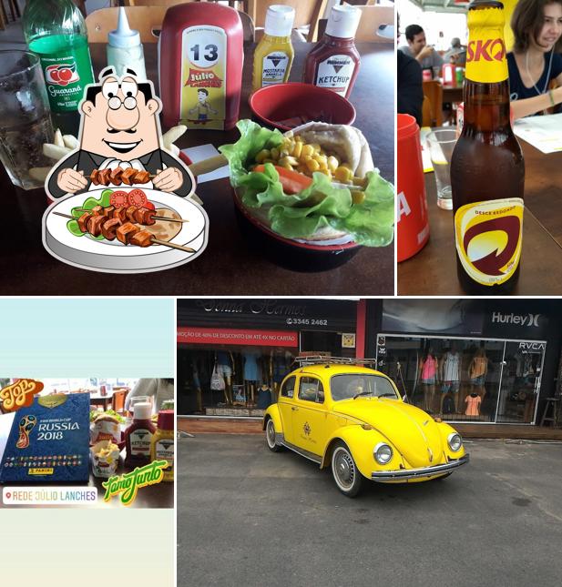 Platos en Júlio Lanches