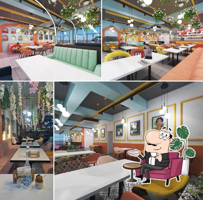 The interior of Chaat Ka Chaska Bijnor