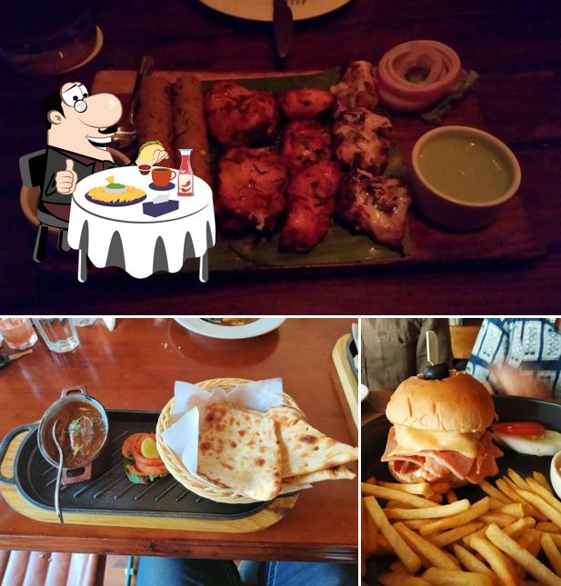 Get a burger at Downtown Galleria