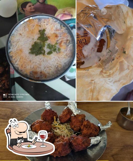 Food at Hotel Kinara Grand