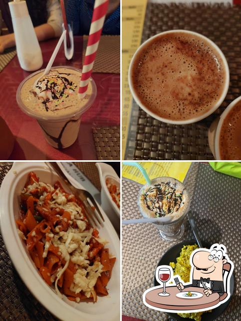 Chocolate mousse at Tea Hub