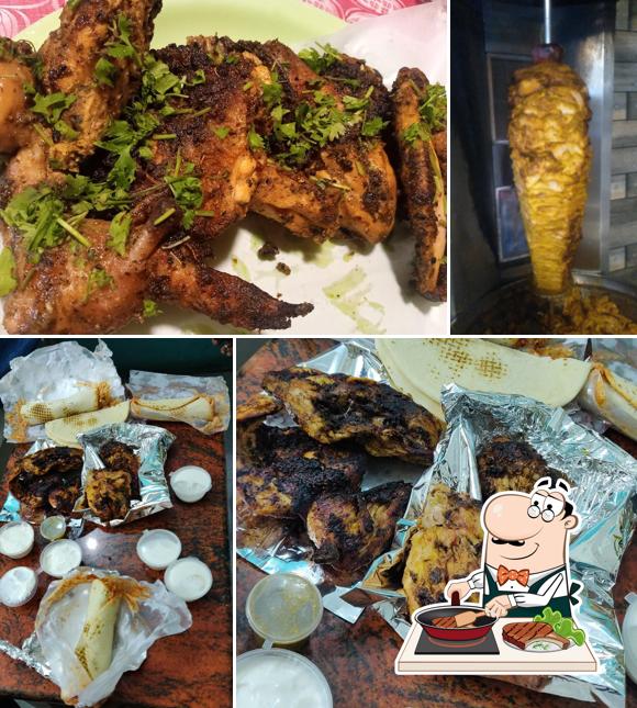 Pick meat dishes at zwarma