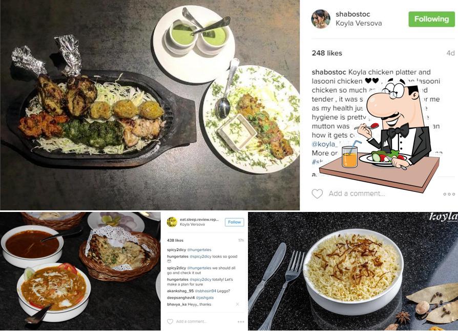 Food at Koyla - Ethnic Cuisine