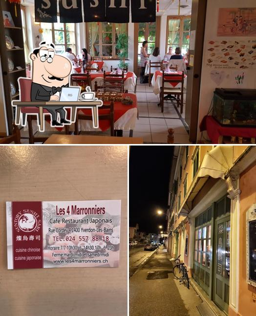 Gli interni di Les 4 Marronniers