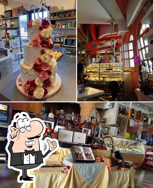 Gli interni di Cristal Bar Pasticceria Gelateria e Cristal Food Panificio Pizzeria Rosticceria Gastronomia