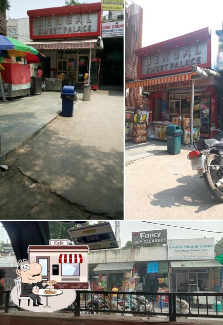 The exterior of Bengal Sweet Palace