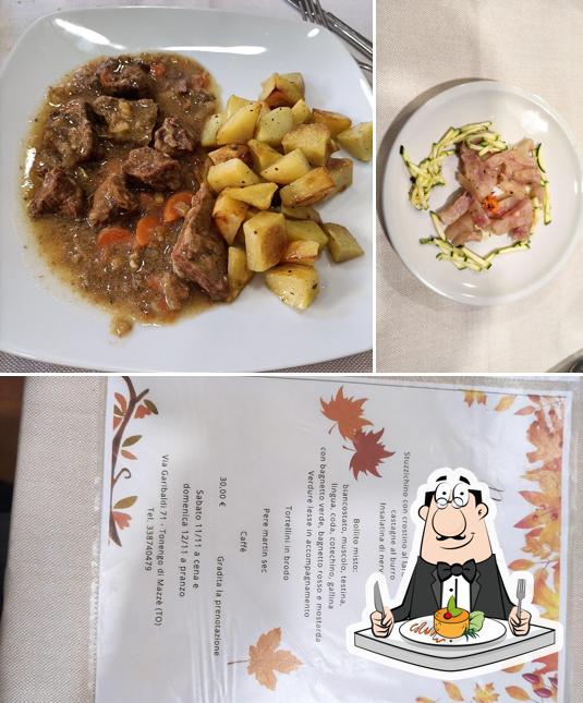 Platti al Nuova trattoria dei Cacciatori