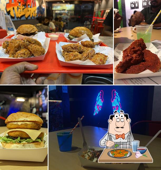 Chicken wings at The High Joint Ramapuram