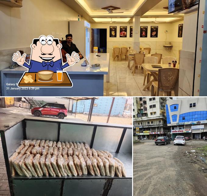 The restaurant's food and exterior