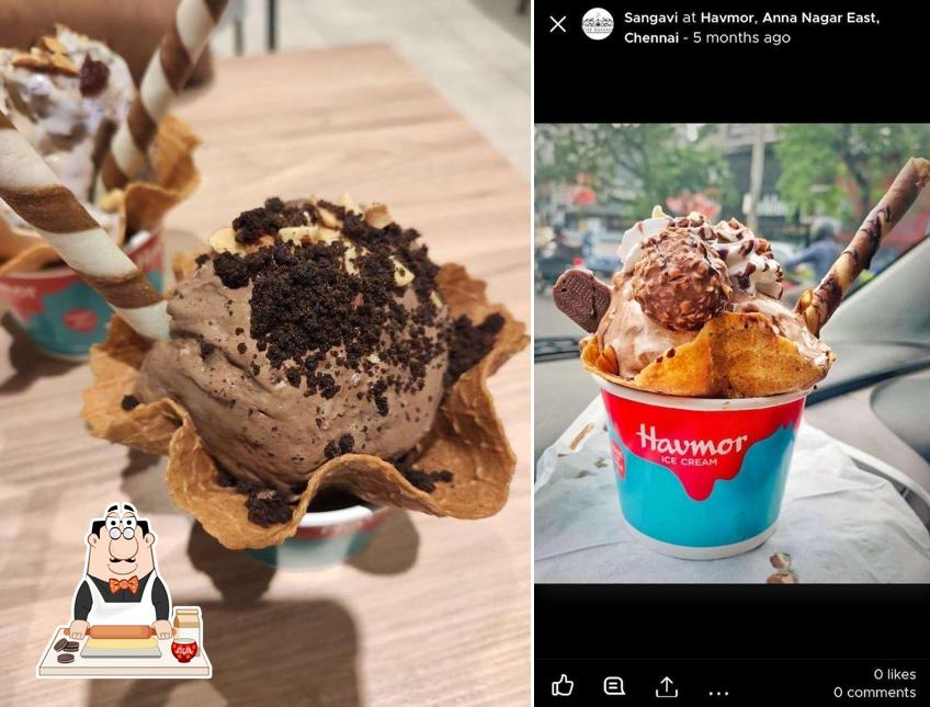 Havmor Havfunn - Anna Nagar offers a selection of sweet dishes