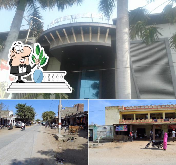 You can get some fresh air outside HOTEL MEERA