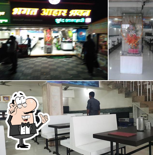 The interior of BHAGAT AHAR BHAWAN