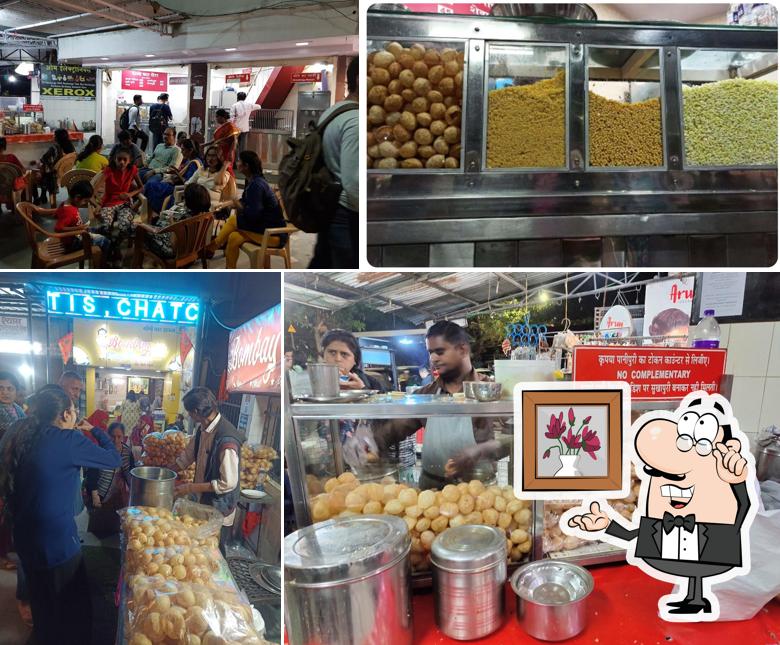 The interior of Bombay Chat Center