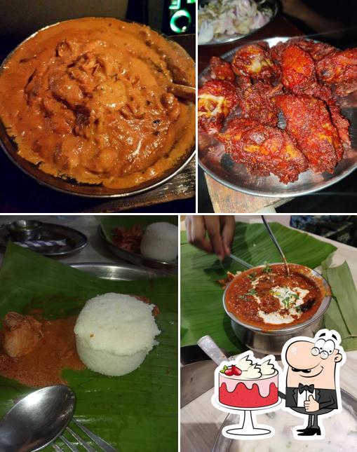 See this picture of Kamat's Palate Korner