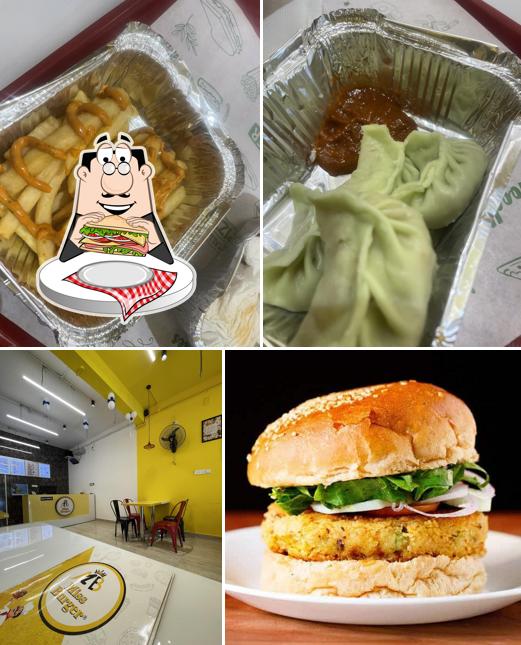 Club sandwich at Miss Burger