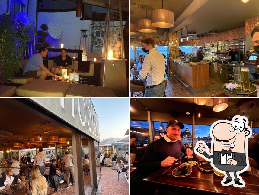 Gli interni di Lady Hamilton's Pub