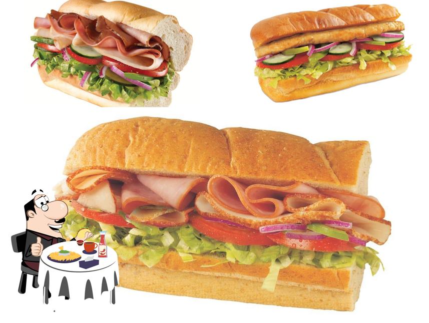 Try out one of the burgers available at Subway Park Street