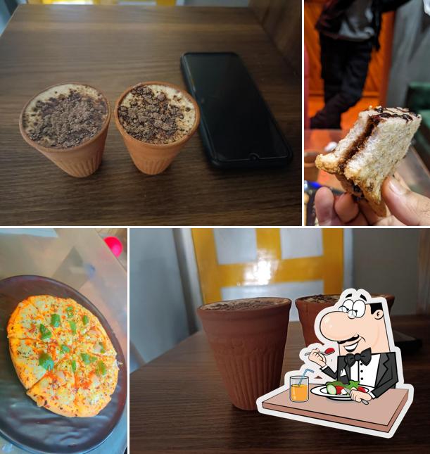 Chocolate mousse at Chai Sutta Bar Balaghat