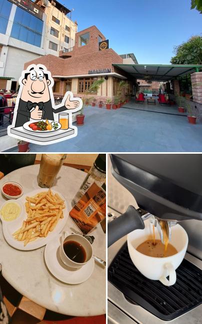 Among different things one can find food and exterior at The Caffeine Ministry