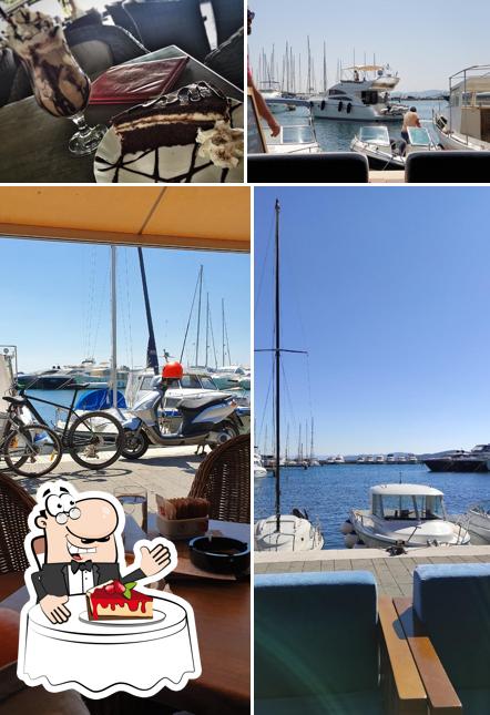 Caffe Bar Lungo Mare serve un'ampia selezione di dolci