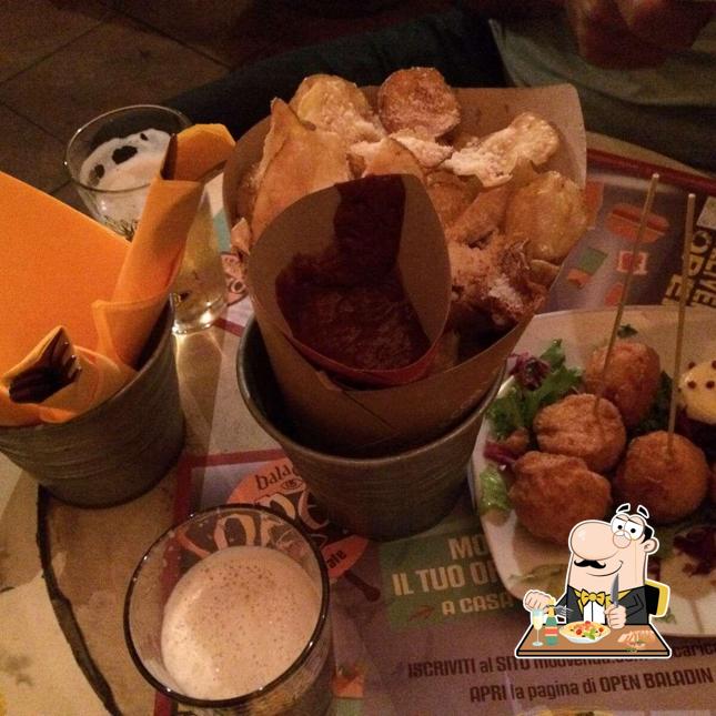 Cibo al Open Baladin Roma