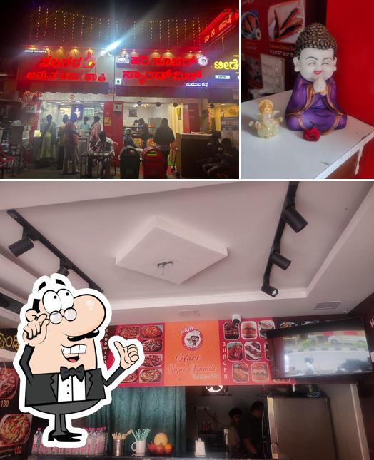 The interior of Hari super sandwich