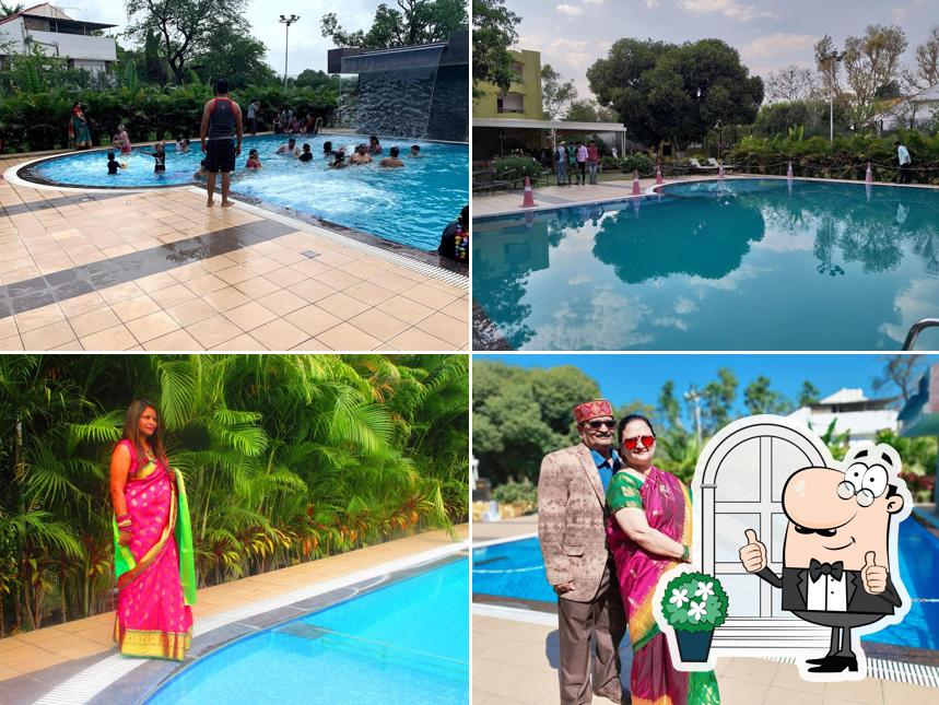 You can get some fresh air at the outside area of Kalyanam Hotel And Resort