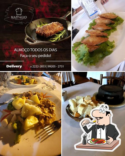 Platos en Maffagio Restaurante