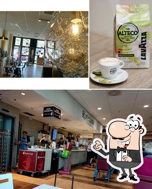 Gli interni di Settebello Cafè