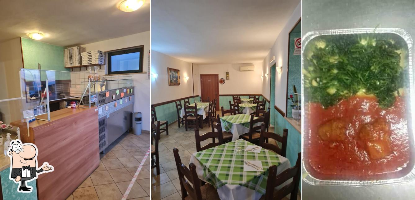 Gli interni di Trattoria Pizzeria Pulcinella