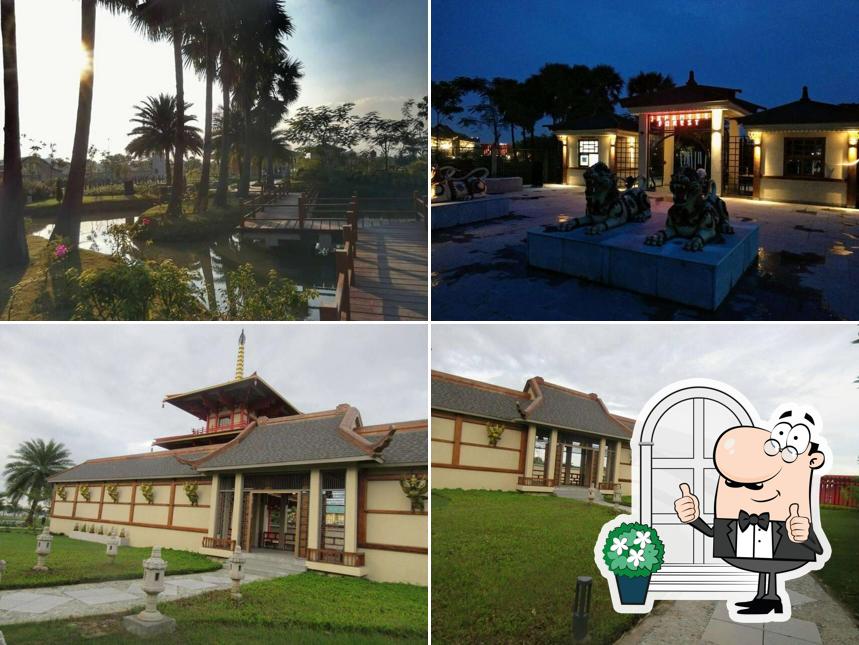 The exterior of The Japanese Restaurant & Garden